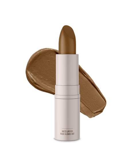 Matte Lipstick / Warm Beige Brown