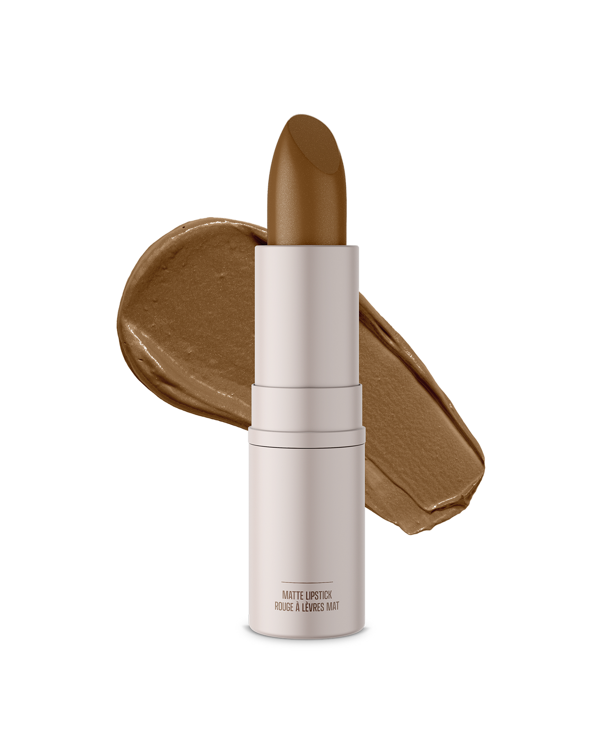 Matte Lipstick / Warm Beige Brown